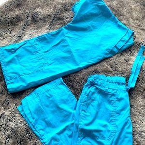 Cherokee scrub set - beautiful blue